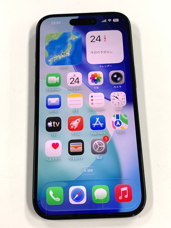 �ڥ�Х���BOX������100%SIM�ե꡼ iPhone15 128GB �֥�å�