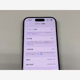 ���� ����88%SIM�ե꡼ iPhone15 Pro 128GB �֥�å������˥���
