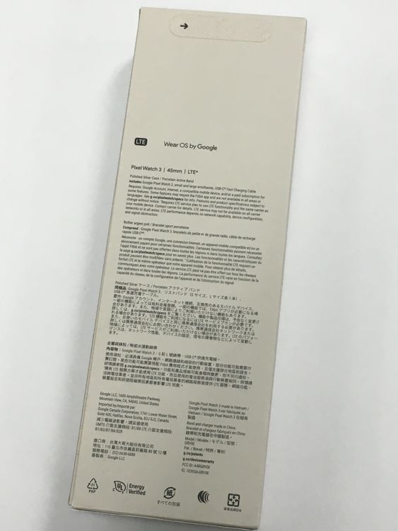 �ڿ��� ̤�����ʡ� Google Pixel Watch 3 LTE��ǥ� 32GB 45mm
