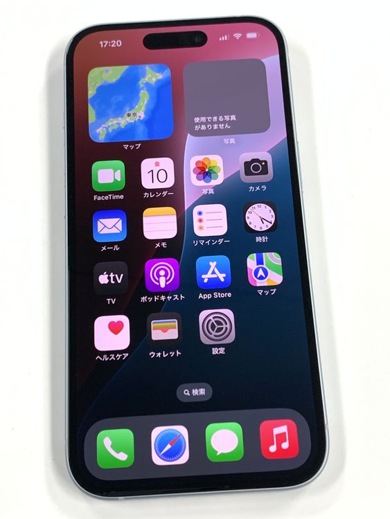 �ڥ�Х���BOX�� ����86%SIM�ե꡼ iPhone15 128GB �֥롼