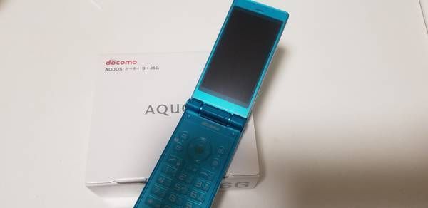ムスビー｜《docomo SH-06G ブルーグリーン》一括購入品 新品未使用 