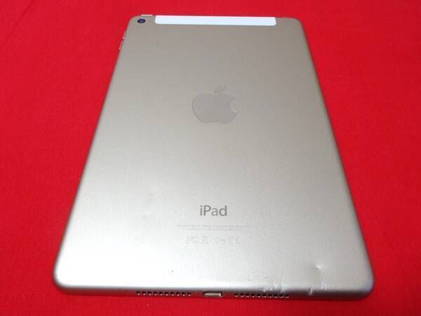 ムスビー｜iPad mini4 32GB ゴールド SIMフリー 純正カバー・ケース 