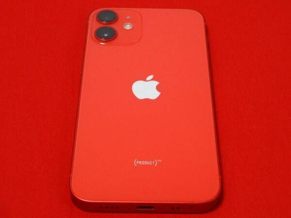 ムスビー｜iPhone 12 mini 64GB レッド PRODUCT RED SIMフリー おまけ 