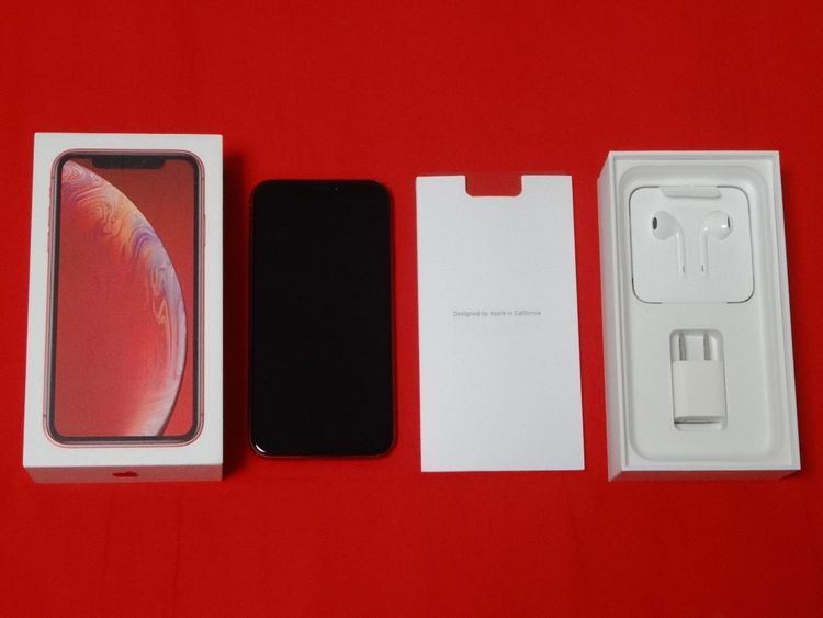 ムスビー｜iPhone XR 128GB レッド PRODUCT RED SIMフリー 美品 付属品 