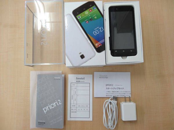 [����]freetel priori2 FT142A-Pr2-BK �֥�å� SIM�ե꡼