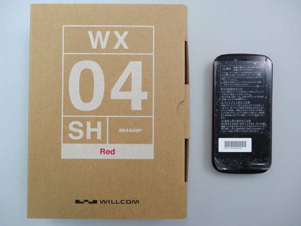 �����ʡ�AQUOS PHONE es WX04SH WILLCOM [��å�]