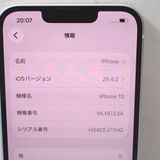 �ڼ��ߤʤߡۡ�Ft1372781��au��iPhone13 128GB�����