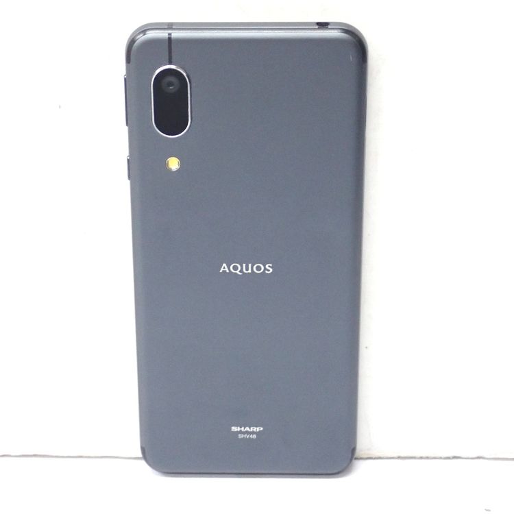 【質みなみ】★FtTh653321★au★AQUOS sense3 basic★中古