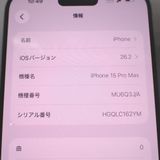 �ڼ��ߤʤߡۡ�Ft637721�����եȥХ󥯡�iPhone 15 Pro Max 256GB�����