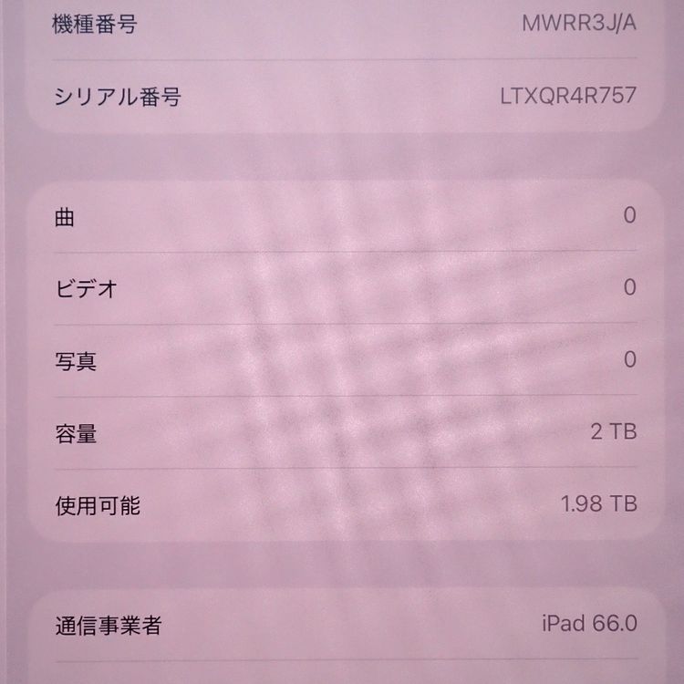 �ڼ��ߤʤߡۡ�Ft1334081��au��iPad Pro 11����� M4 2TB�����