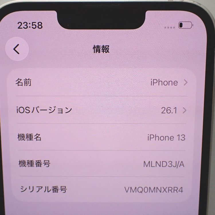 �ڼ��ߤʤߡۡ�Ft1335721��au��iPhone 13 128GB�����