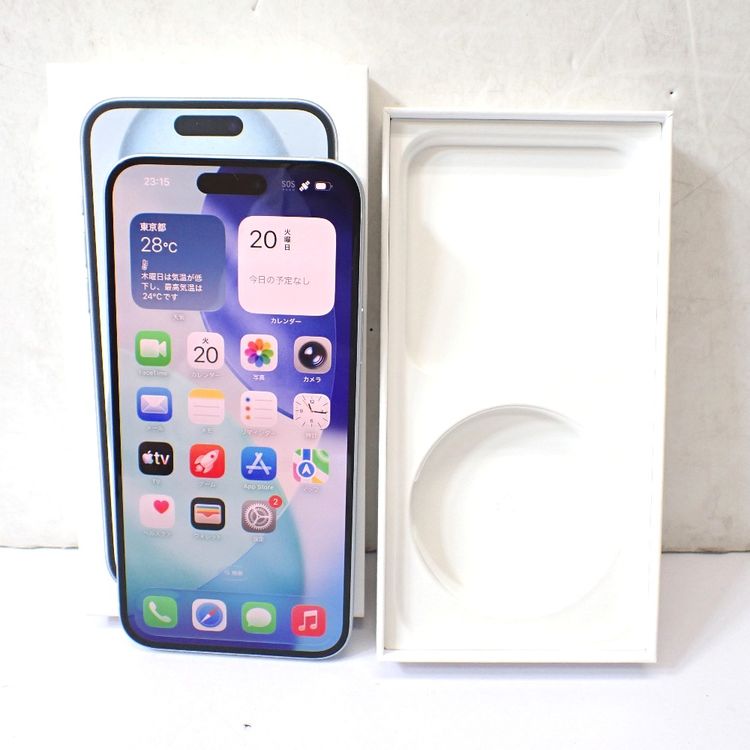 �ڼ��ߤʤߡۡ�Ft650561��au��iPhone15 Plus 128GB�����