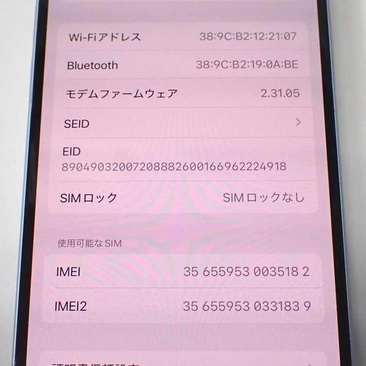 �ڼ��ߤʤߡۡ�Ft636872���ɥ����iPhone 15 256GB���֥롼�����