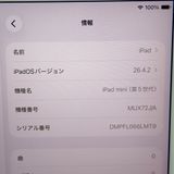 �ڼ��ߤʤߡۡ�Ft643143��au��iPad mini(��5����)��64GB�����