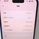 �ڼ��ߤʤߡۡ�Ft1373021��au��iPhone16 128GB�����