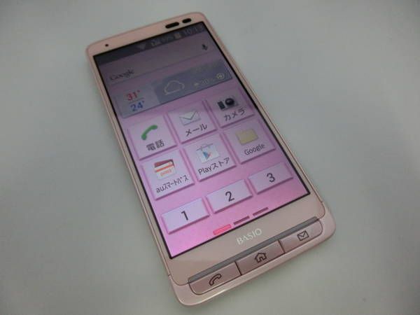 �ڼ��ߤʤߡۡ�49��au�������顦BASIO KYV32 �ԥ󥯡����