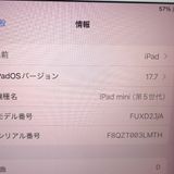 �ڼ��ߤʤߡۡ�Ft635994��SIM�ե꡼��iPad mini ��5���� 256GB�����