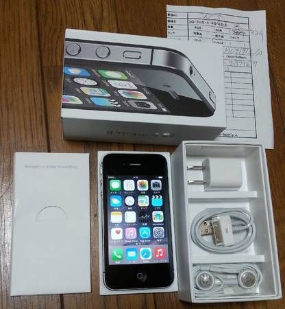 ムスビー｜正規SIMフリー/ iPhone 4S/32G/8.3/ USA AT&T アンロック 