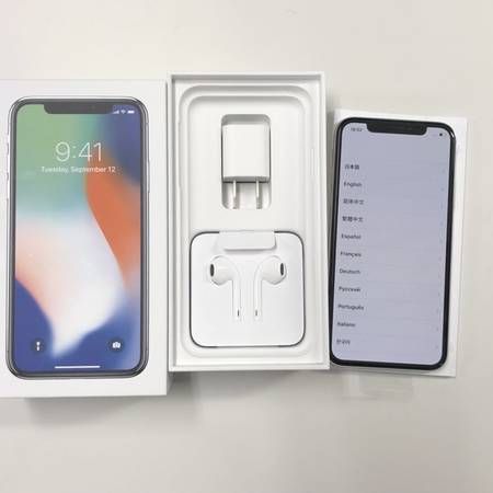 ムスビー｜新品 海外版SIMフリー iPhoneX 256GB シルバー 送料込み  