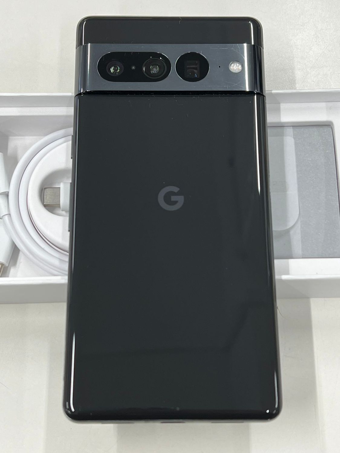 ムスビー｜美品 SIMフリー Pixel 7 Pro 6.7インチ 128GB Obsidian 訳 