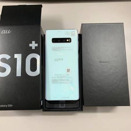 ムスビー｜新品未使用品 SimフリーAU Galaxy S10＋ SCV42 プリズム  