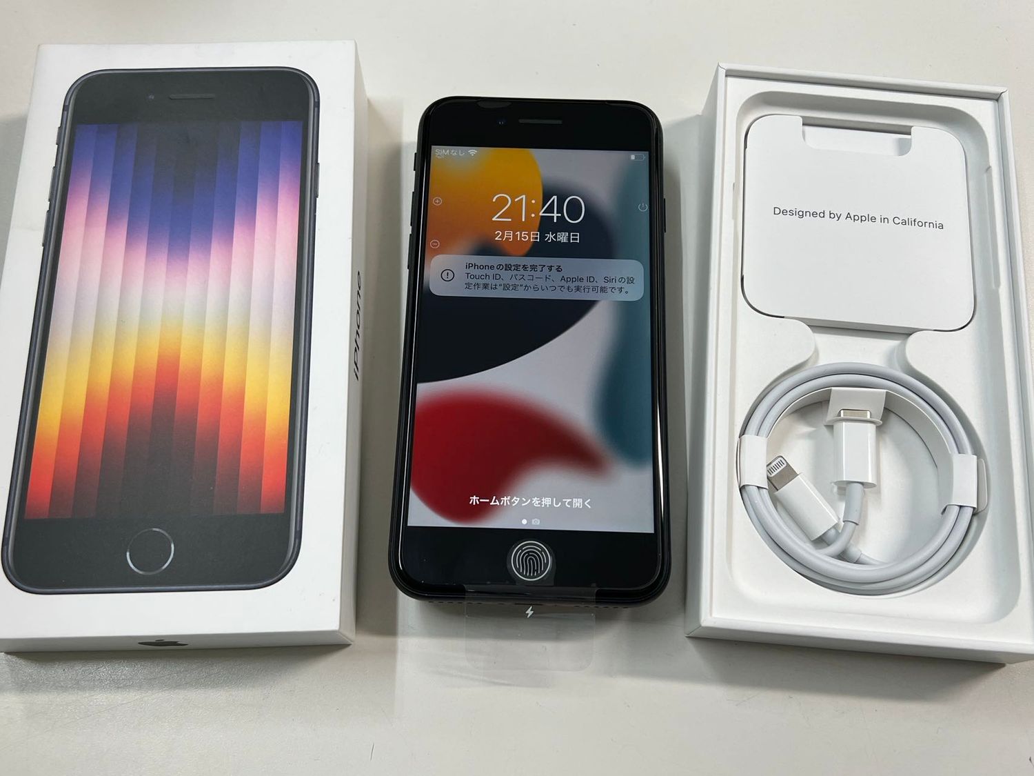 ムスビー｜交換新品 SIMフリー iPhone SE（第3世代）128GB Midnight 