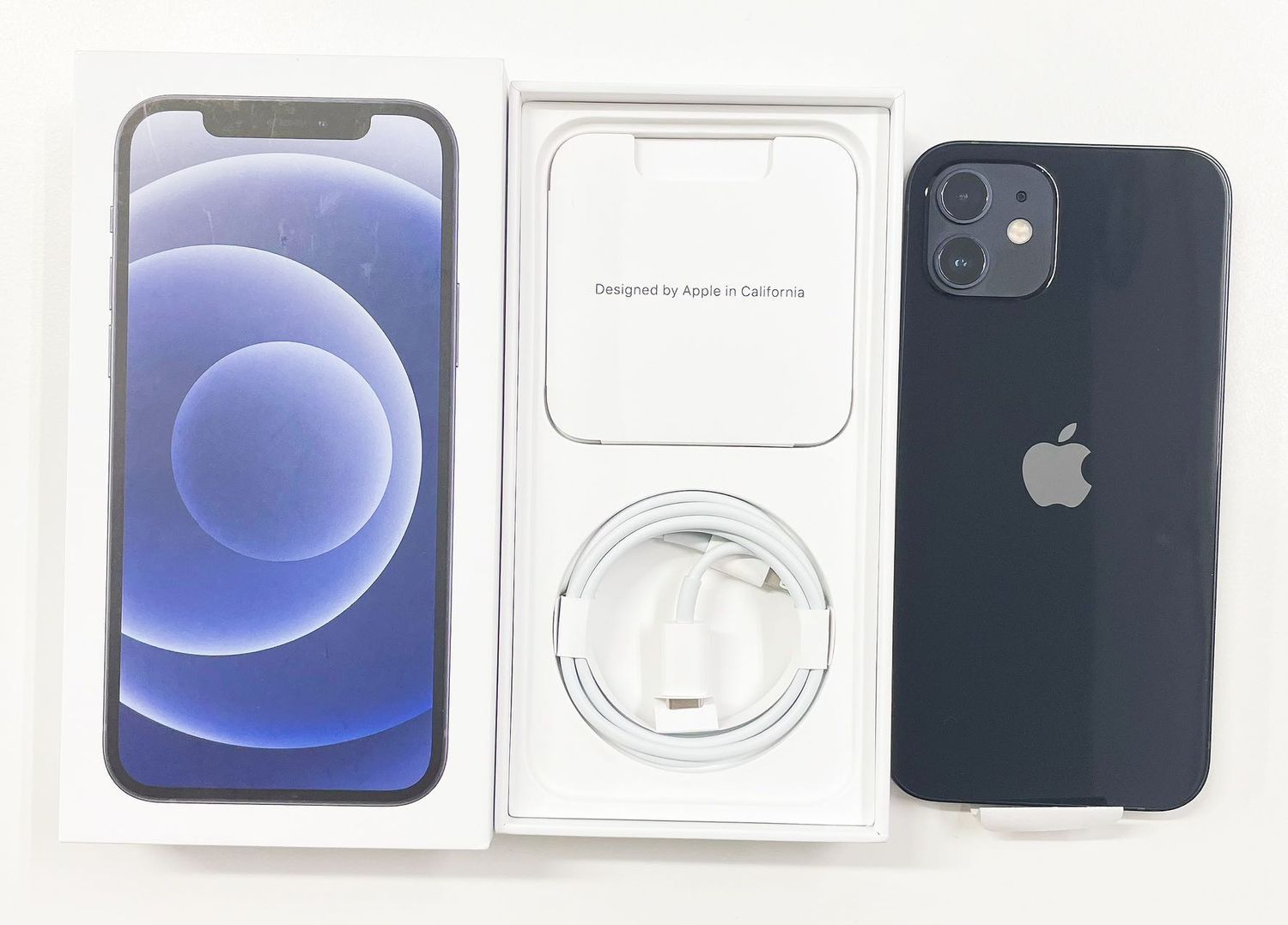 ムスビー｜新品未使用 SIMフリー iPhone 12 64GB Black MGHN3J/A 判定  