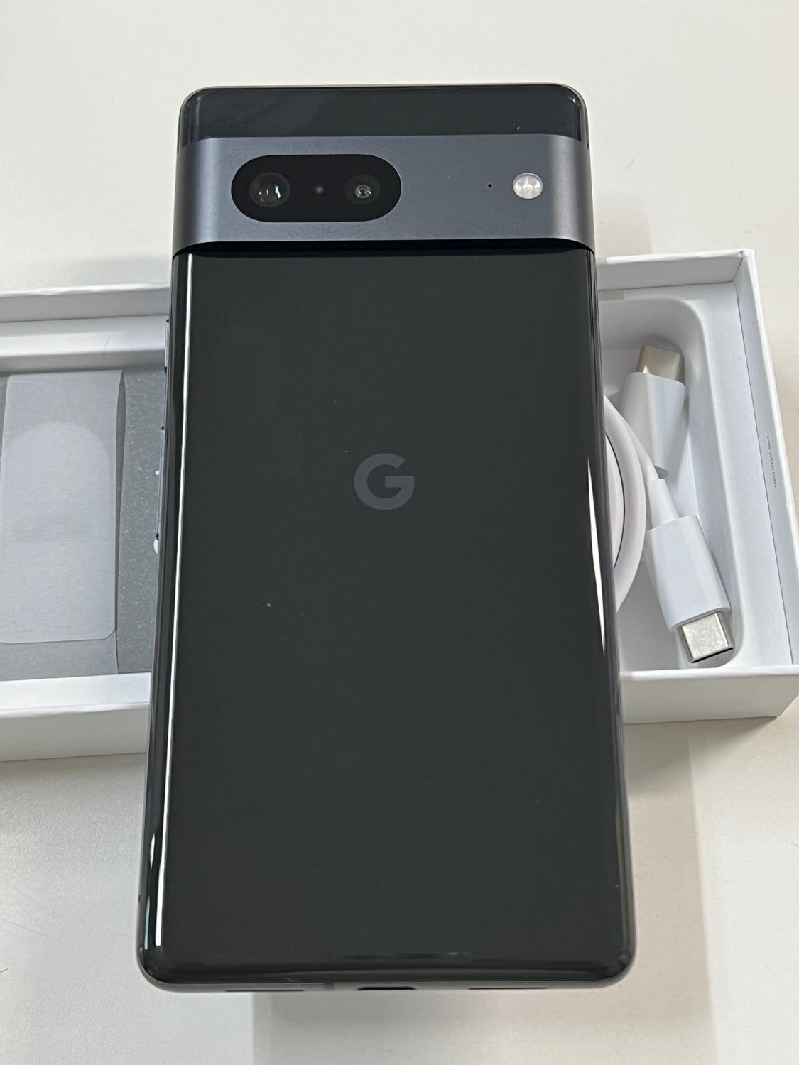 ムスビー｜美品 SIMフリー Pixel 7 6.3インチ 128GB ブラック 訳アリ 