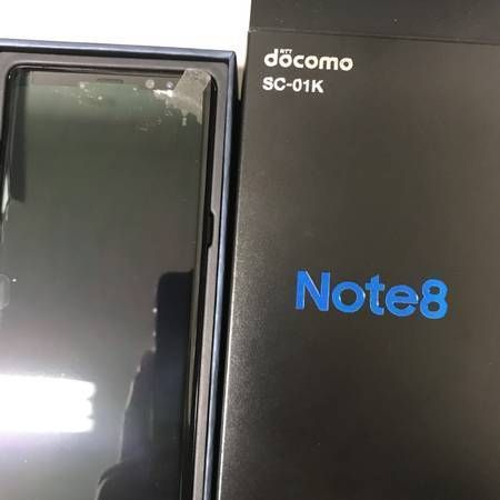 ムスビー｜新品docomo Galaxy Note8 SC-01K 一括Black SIMフリー 送料  