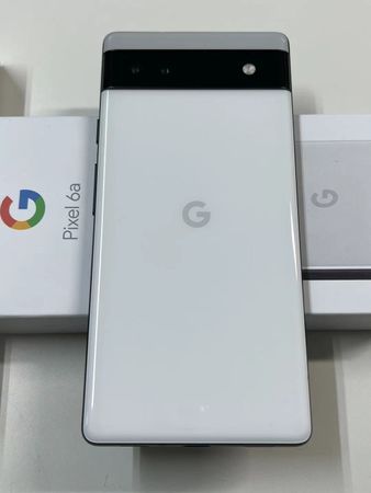 ムスビー｜極美品 SIMフリー Google Pixel 6a 128GB Chalk 一括〇  