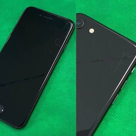 ムスビー｜［中古品] SIMフリー iPhone SE2 64GB 展示品 Black【iPhone 