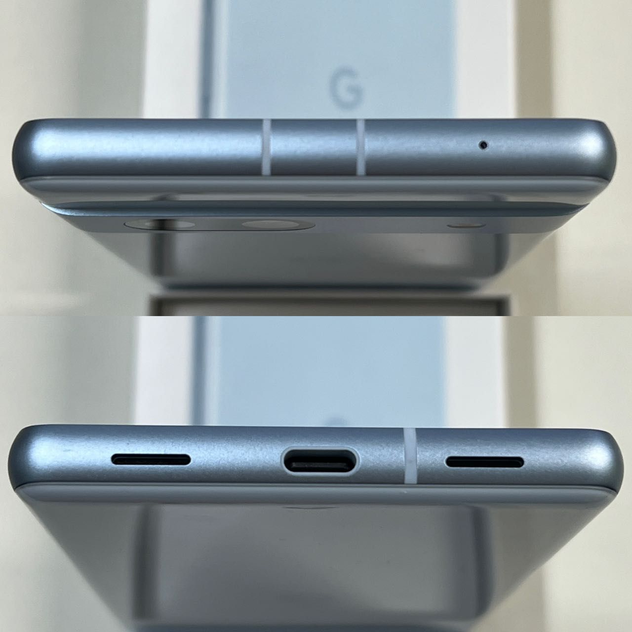 ムスビー｜美品 SIMフリー Google Pixel 7a 128GB Sea ブルー 訳アリ 