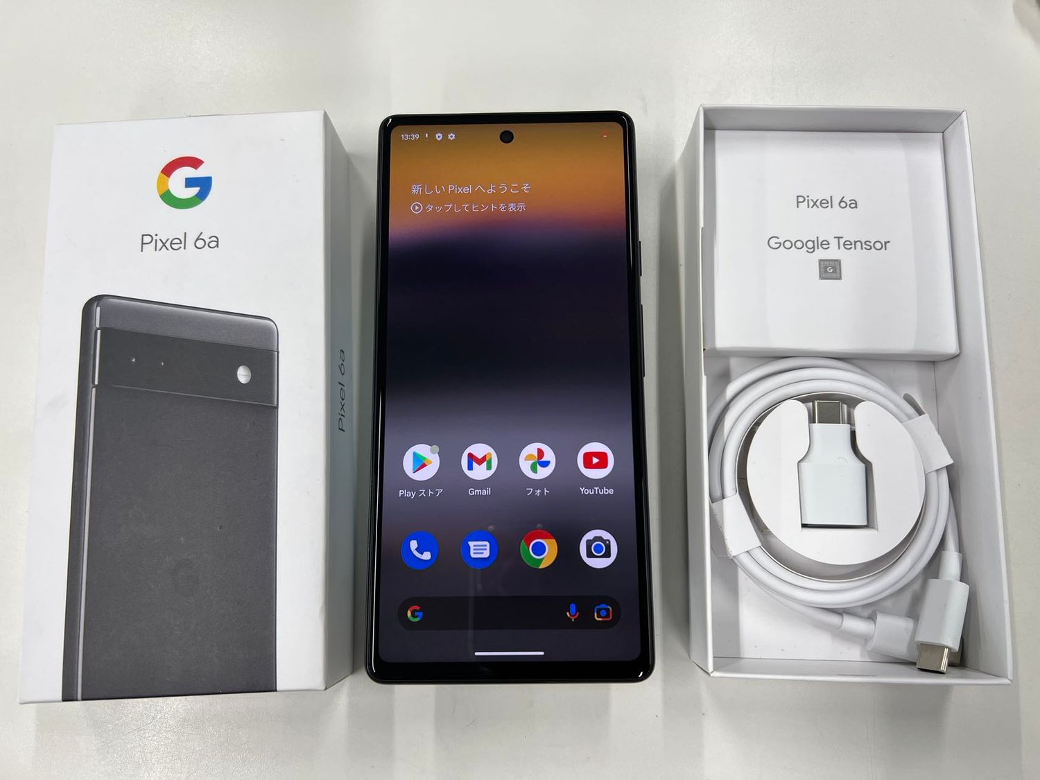 Google Pixel 4a ブラック SIMフリー 未使用品（ついに楽天モバイル 5G  