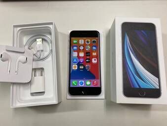 ムスビー｜美品 ストア版SIMフリー iPhoneSE 第2世代 256GB ホワイト 