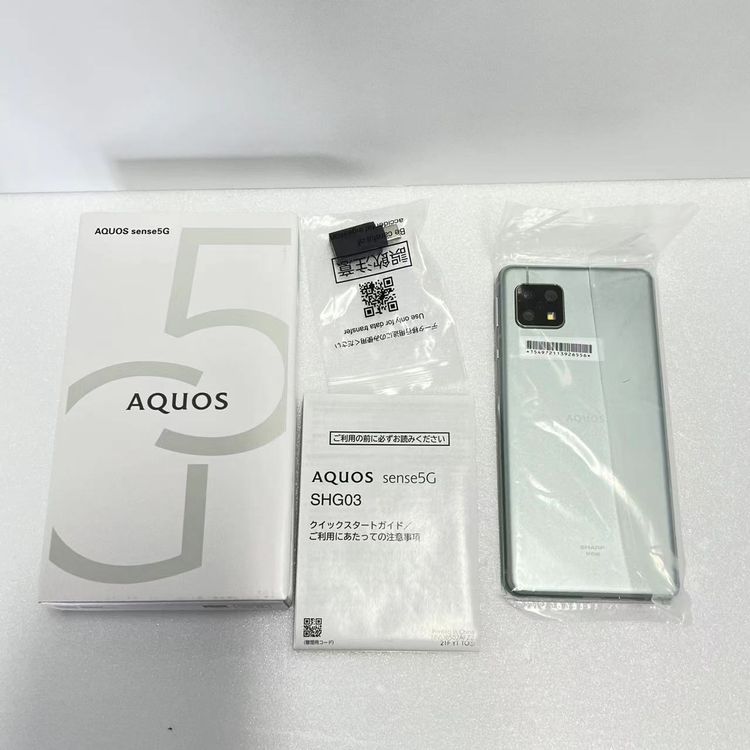  SIMե꡼SHARP AQUOS sense 5G SHG03 Olive Silver