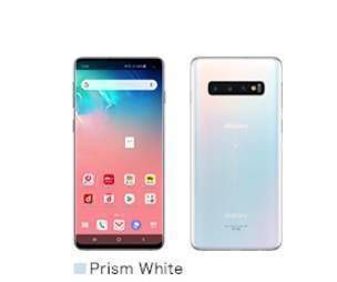 ムスビー｜新品 Galaxy S10 SC-03L Prism white 一括 SIMフリー 送料 
