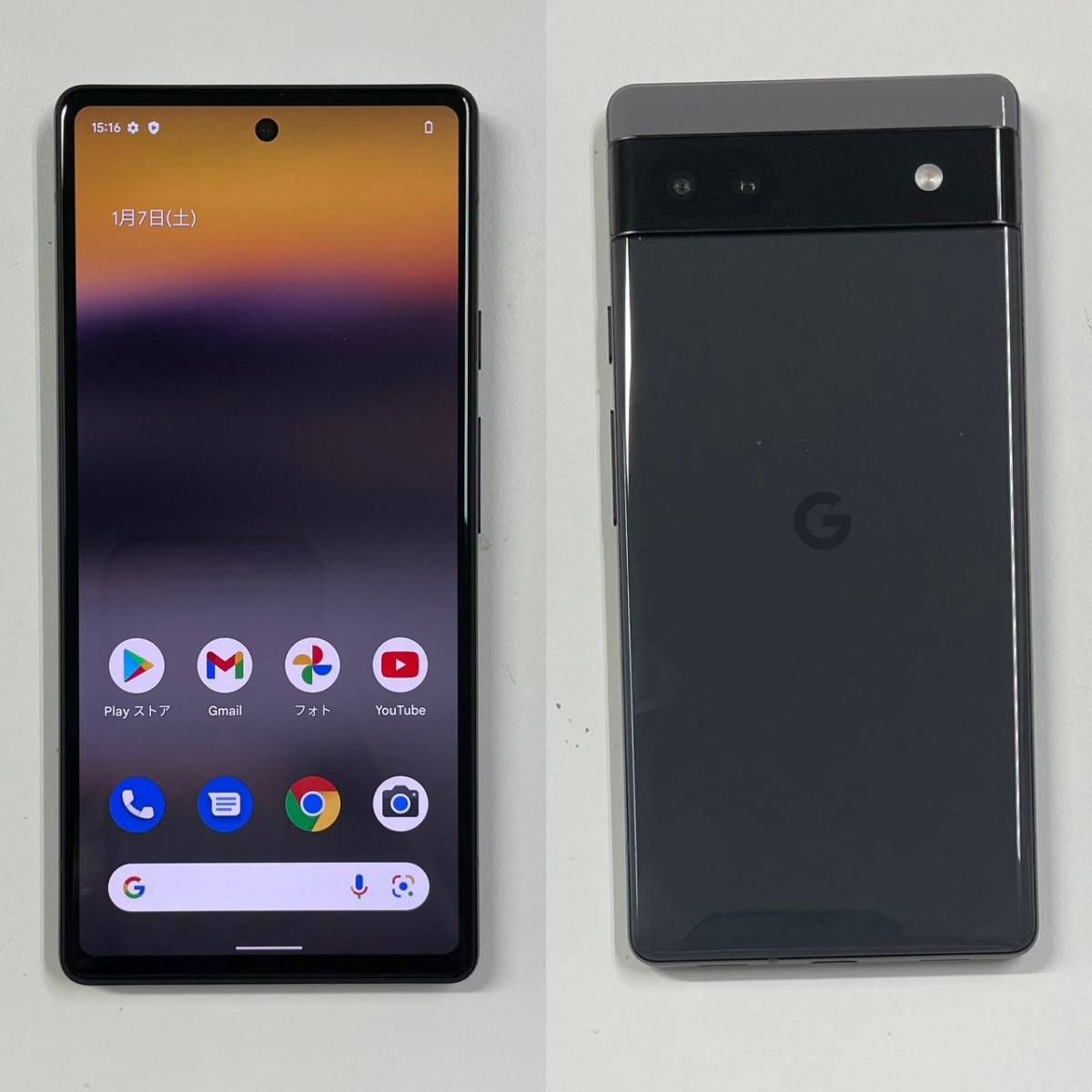 ムスビー｜中古 SIMフリー Google Pixel 6a 128GB Charcoal 一括〇 