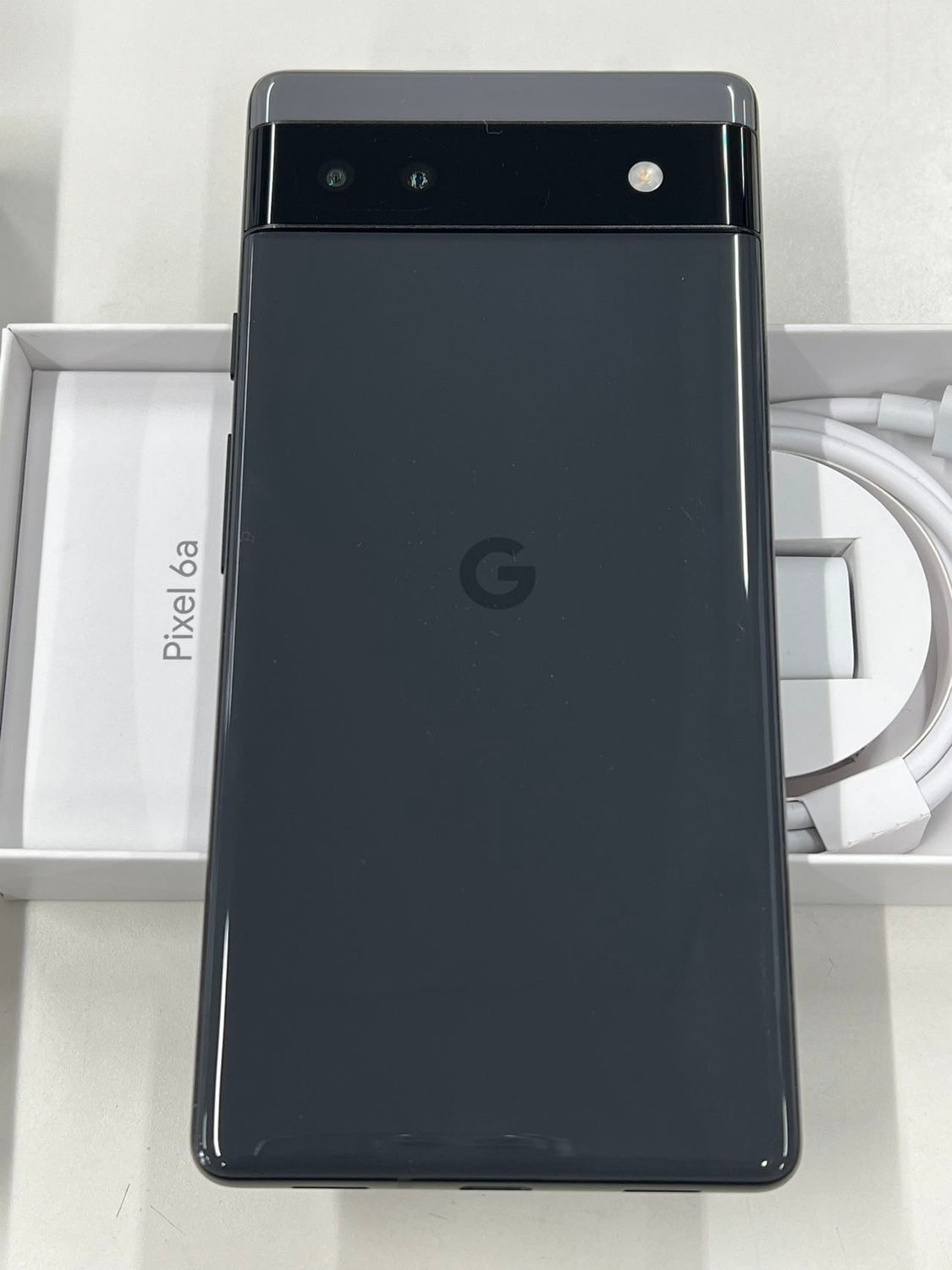 ムスビー｜美品 SIMフリー Google Pixel 6a 128GB Charcoal【Google 