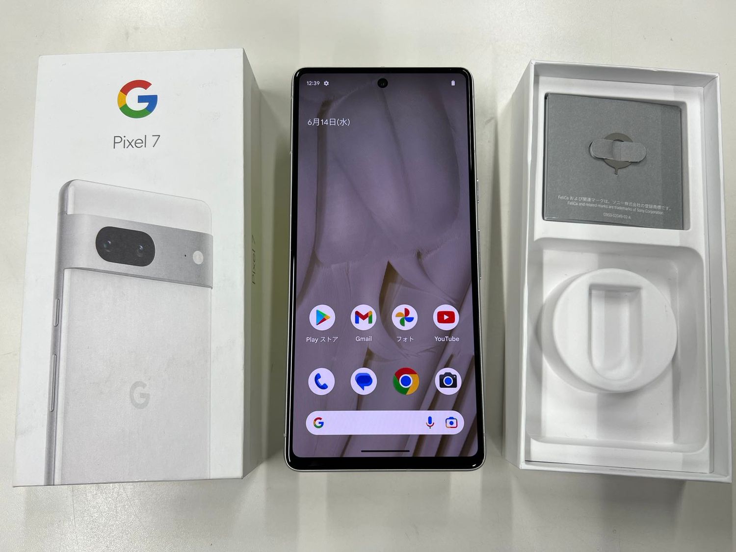 ムスビー｜美品 SIMフリー Pixel 7 6.3インチ 128GB Snow 訳アリ 