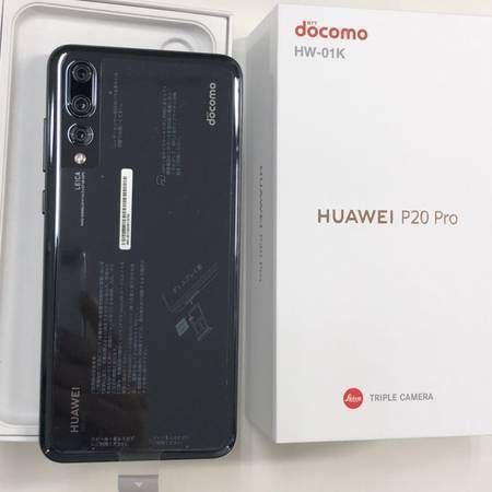 ムスビー｜新品 SIMフリー HUAWEI P20 Pro HW-01K ブラック 送料込み  