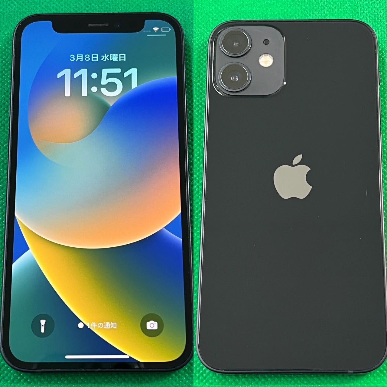 ムスビー｜中古 SIMフリー iPhone 12mini 64GB ブラック 一括〇 