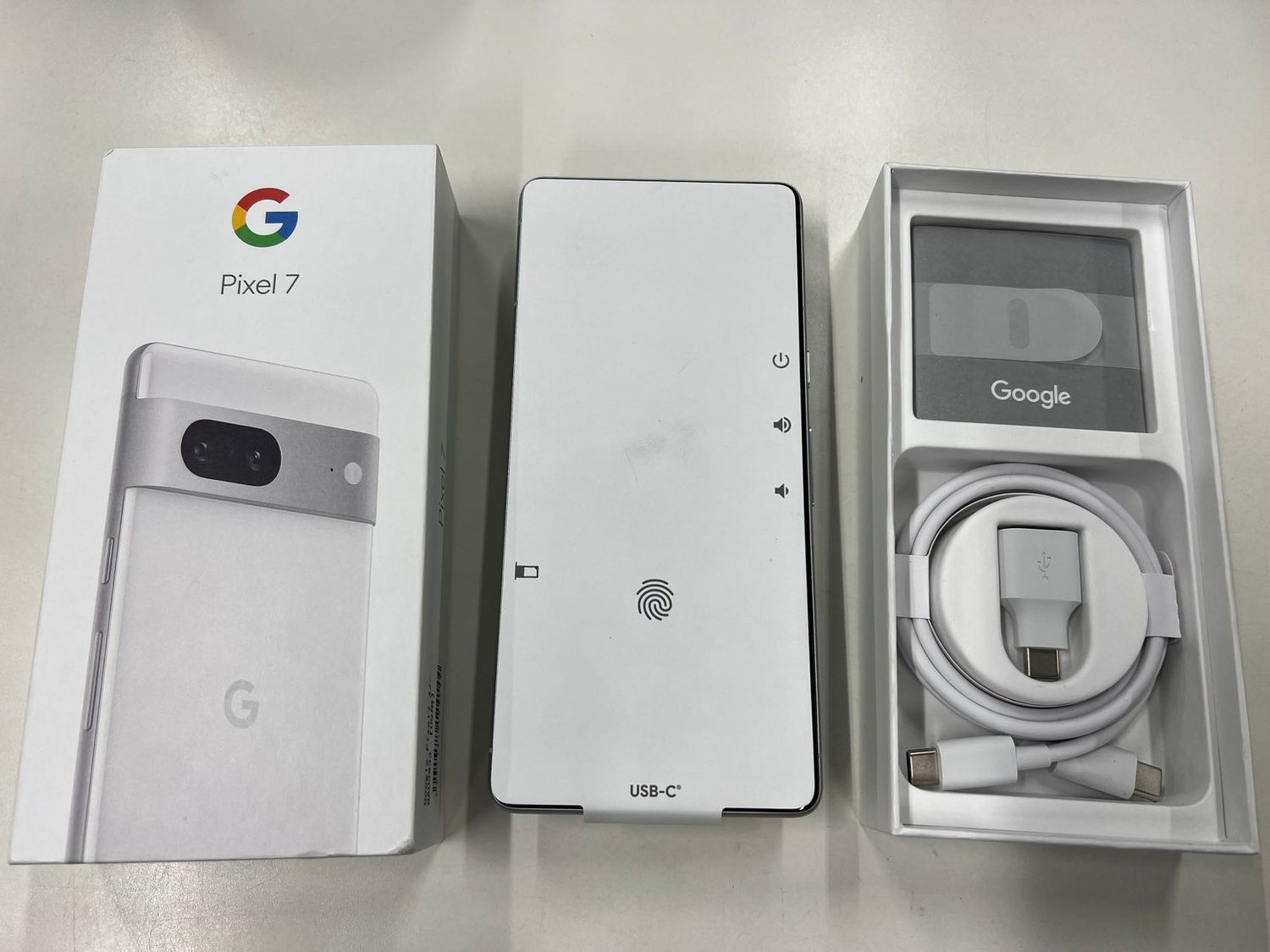 ムスビー｜美品 SIMフリー Pixel 7 6.3インチ 128GB Snow 訳アリ 