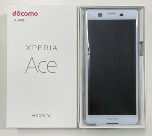 ムスビー｜「新品未使用」SIMフリー SONY XPERIA Ace SO-02L ホワイト  