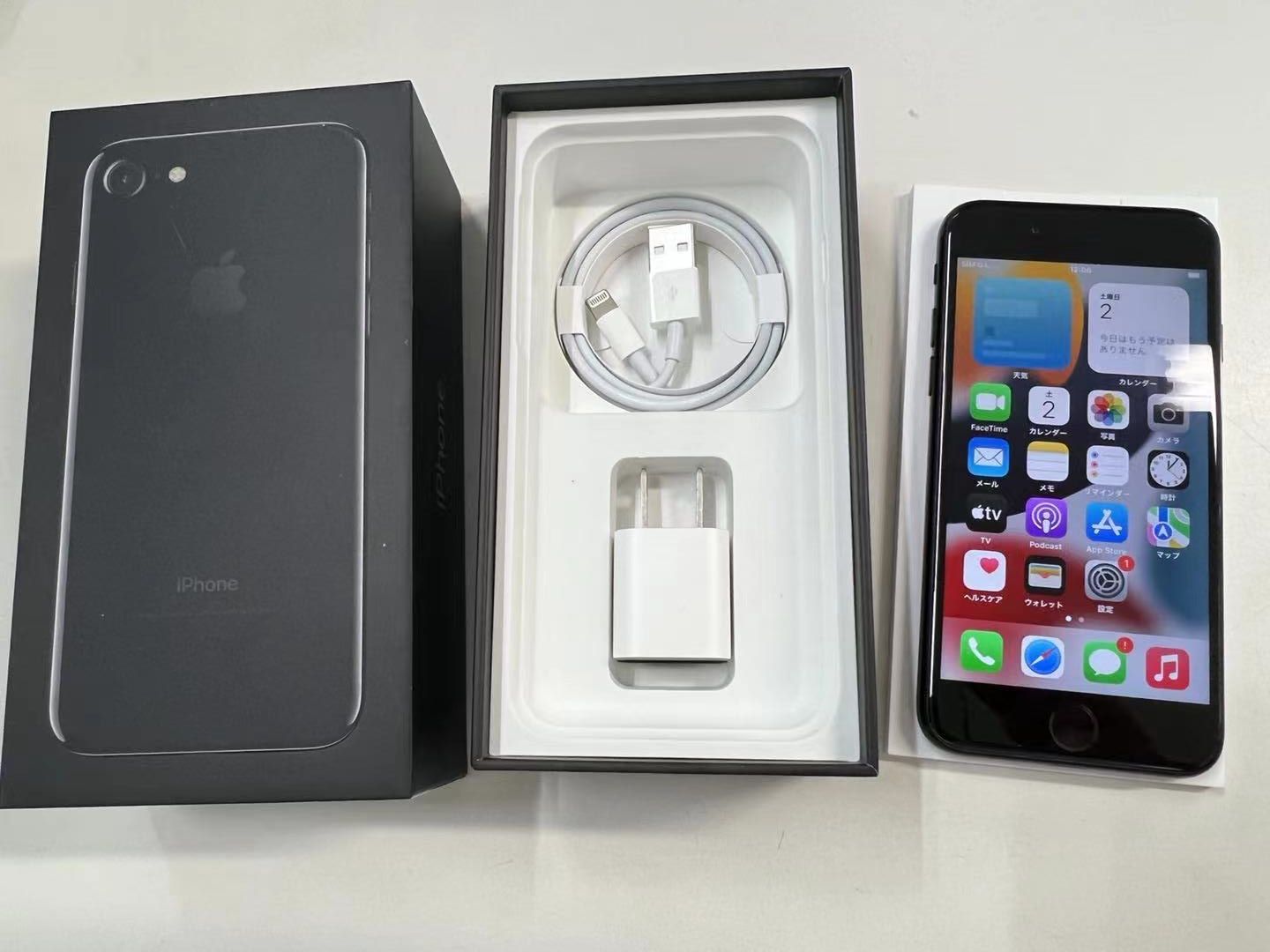 ムスビー｜［中古品] SoftBank iPhone 7 128GB 展示品 ジェット  