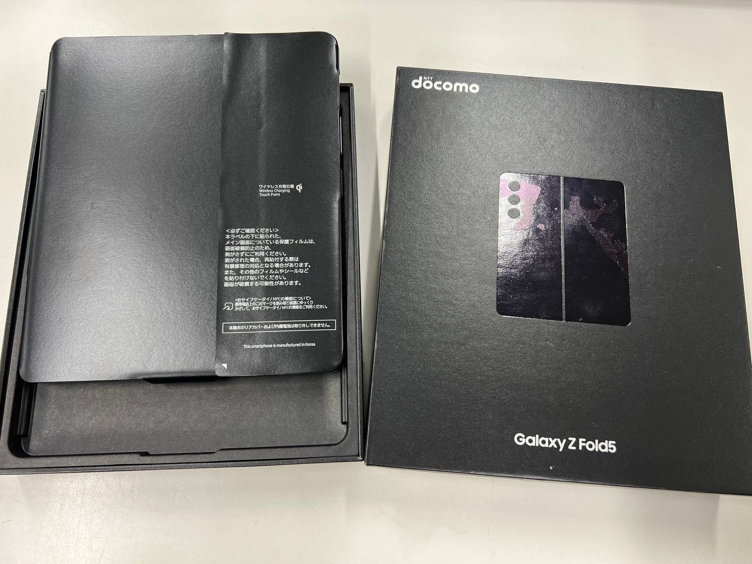 ムスビー｜新品 SIMフリー Galaxy Z Fold5 SC-55D [256GB] ブラック 訳 