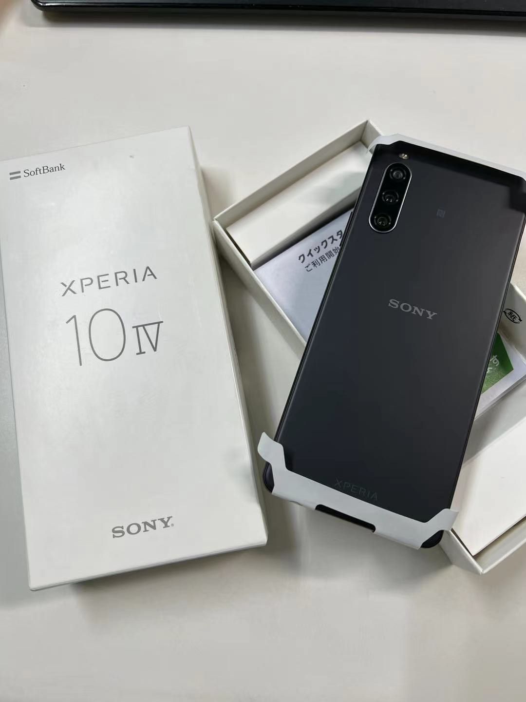 ムスビー｜SIMフリー SONY Xperia 10 IV ブラック 128G 訳アリ【Xperia 