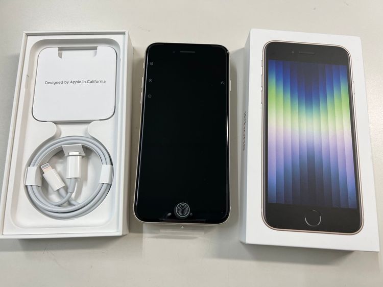 ムスビー｜未使用品 SIMフリー iPhone SE3 128GB スターライト MMYG3J 