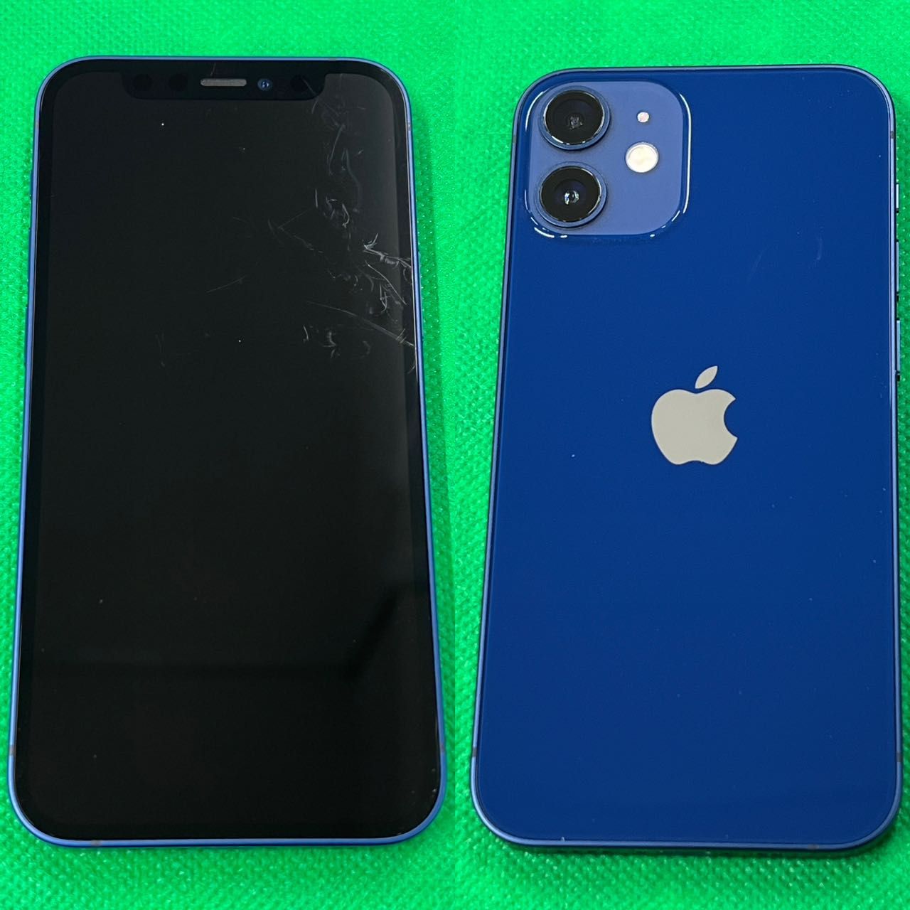 ムスビー｜中古品 Softbank 利用 iPhone 12 mini 64GB ブルー  