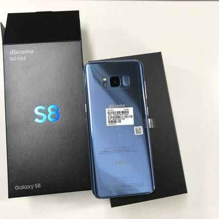 ムスビー｜新品 SIMフリー docomo Galaxy S8 SC-02J Blue 送料込み 