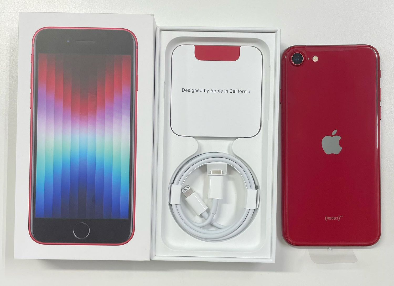 ムスビー｜「新品未使用」SIMフリー iPhone SE3 64GB Red MMYE3J/A 訳  